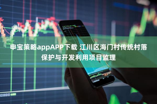 申宝策略appAPP下载 江川区海门村传统村落保护与开发利用项目监理